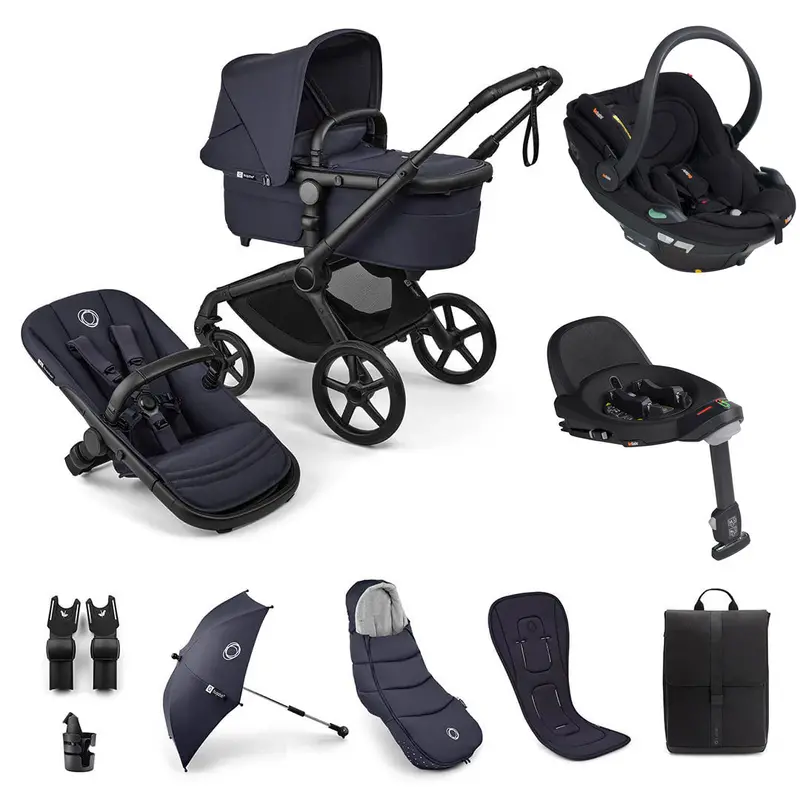 Bugaboo Fox 5 Renew Ultimate Besafe Bundle In Deep Indigo 1