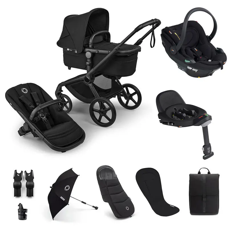 Bugaboo Fox 5 Renew Ultimate Besafe Bundle In Heritage Black 1