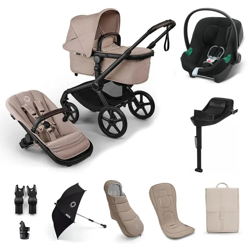 Bugaboo Fox 5 Renew Ultimate Cybex Bundle In Desert Taupe 1