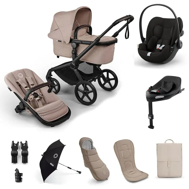 Bugaboo Fox 5 Renew Ultimate Cybex Bundle In Desert Taupe 2