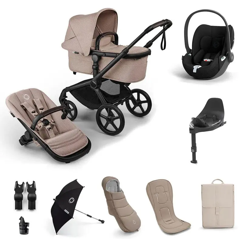 Bugaboo Fox 5 Renew Ultimate Cybex Bundle In Desert Taupe 3