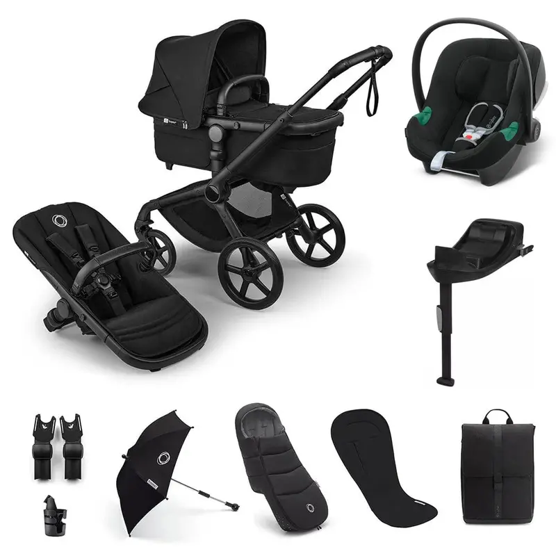Bugaboo Fox 5 Renew Ultimate Cybex Bundle In Heritage Black 1