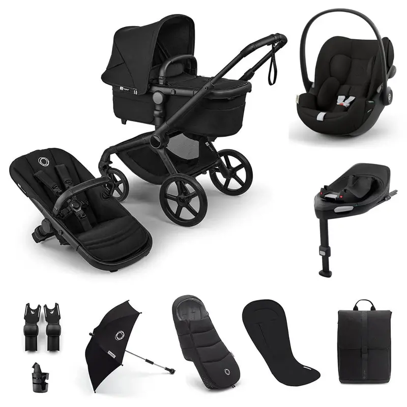 Bugaboo Fox 5 Renew Ultimate Cybex Bundle In Heritage Black 2