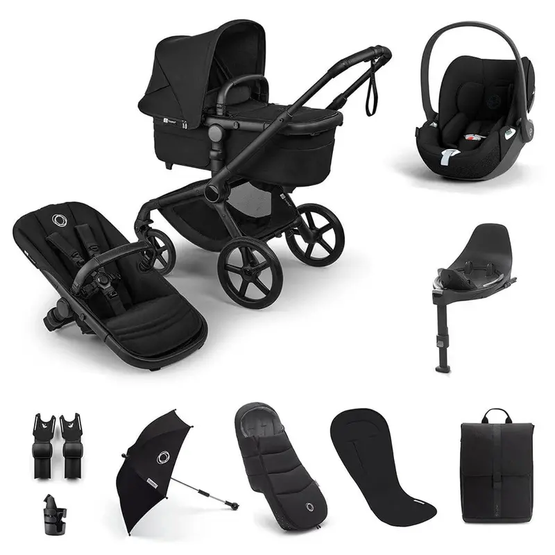 Bugaboo Fox 5 Renew Ultimate Cybex Bundle In Heritage Black 3
