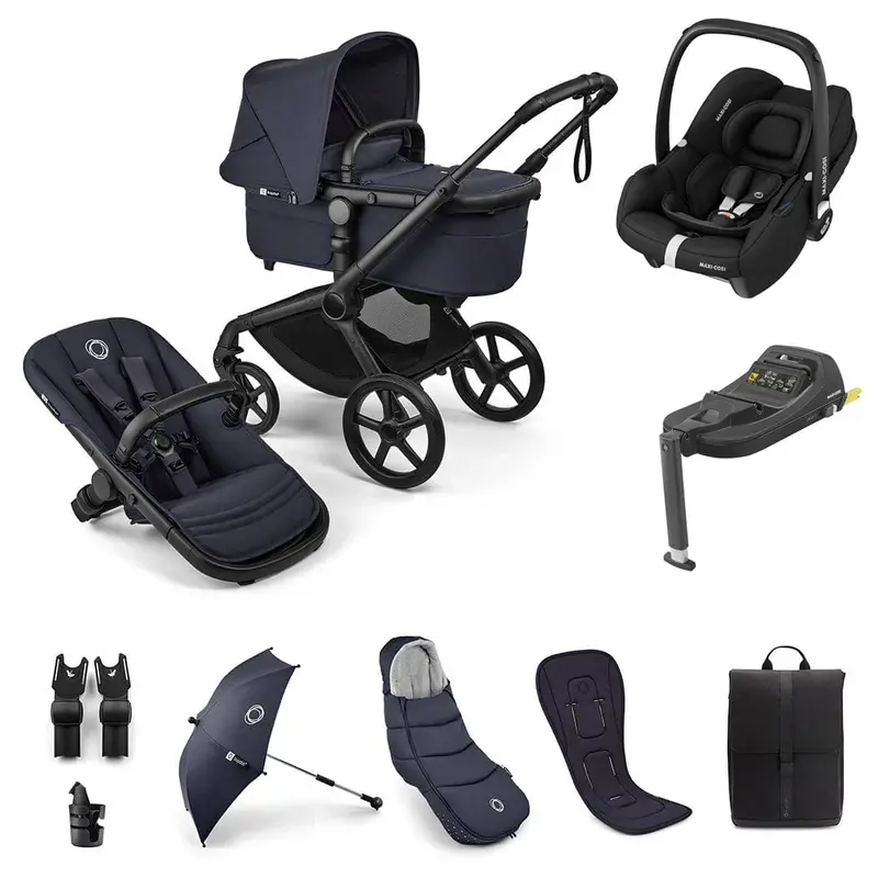 Bugaboo Fox 5 Renew Ultimate Maxi-Cosi Bundle In Deep Indigo 1