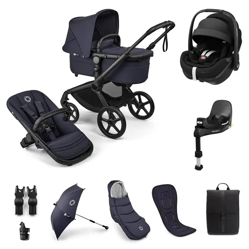 Bugaboo Fox 5 Renew Ultimate Maxi-Cosi Bundle In Deep Indigo 3