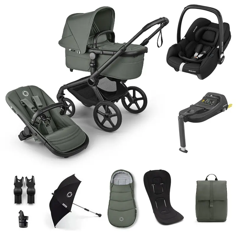 Bugaboo Fox 5 Renew Ultimate Maxi-Cosi Bundle In Forest Green 1