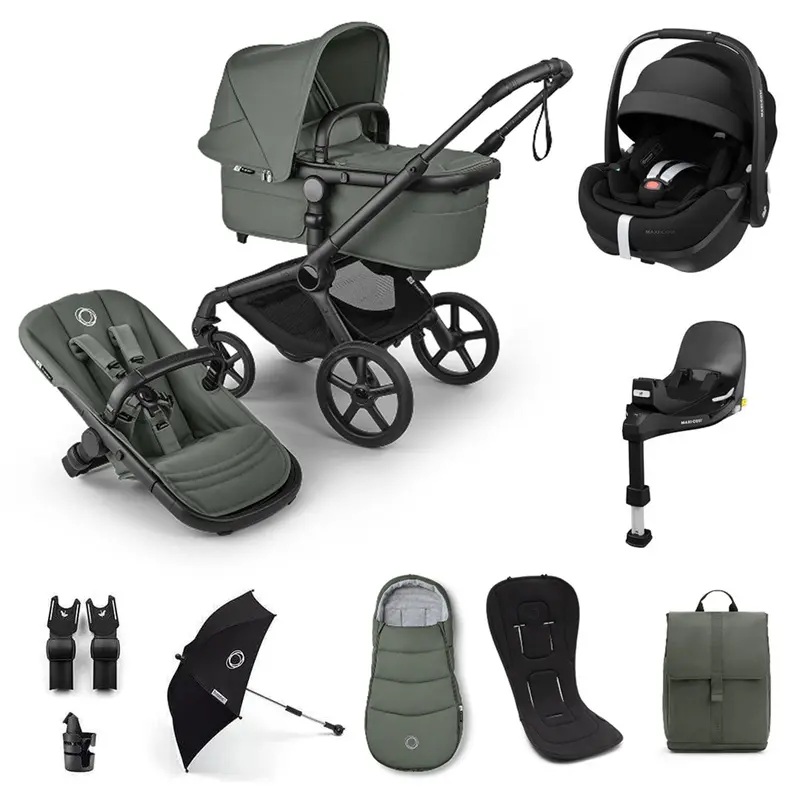 Bugaboo Fox 5 Renew Ultimate Maxi-Cosi Bundle In Forest Green 3