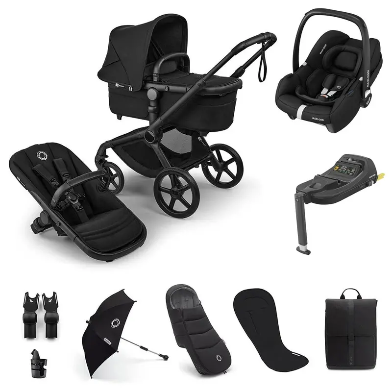 Bugaboo Fox 5 Renew Ultimate Maxi-Cosi Bundle In Heritage Black 1