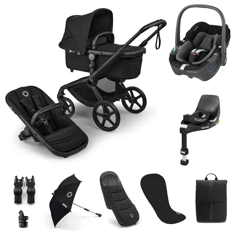 Bugaboo Fox 5 Renew Ultimate Maxi-Cosi Bundle In Heritage Black 2