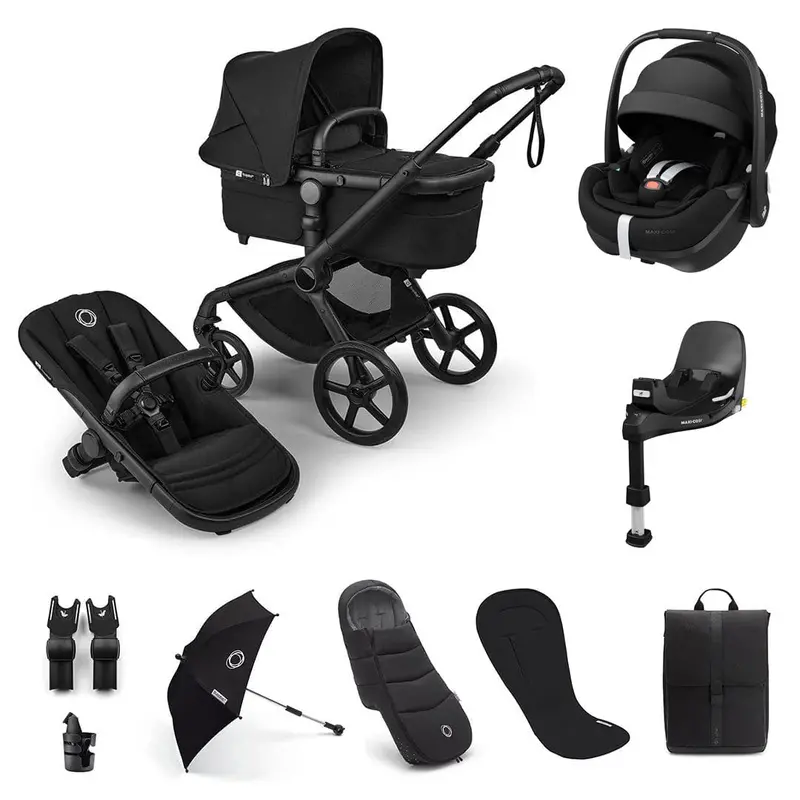 Bugaboo Fox 5 Renew Ultimate Maxi-Cosi Bundle In Heritage Black 3