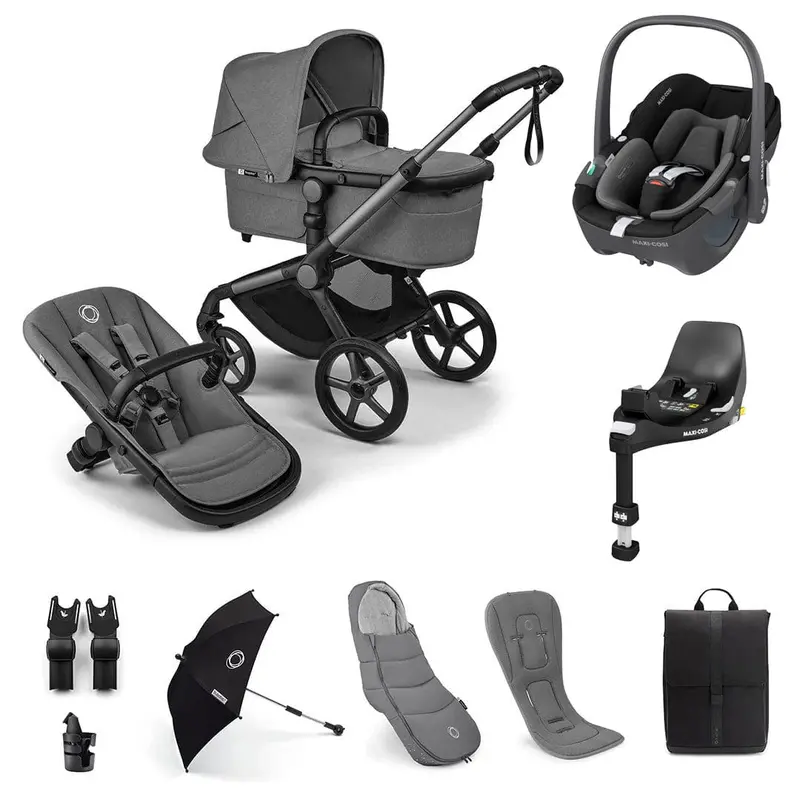 Bugaboo Fox 5 Renew Ultimate Maxi-Cosi Bundle In Moon Grey 2