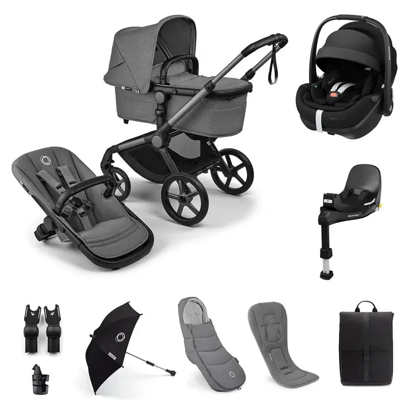 Bugaboo Fox 5 Renew Ultimate Maxi-Cosi Bundle In Moon Grey 3