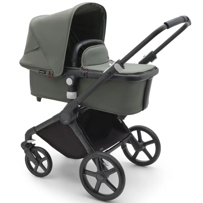 Bugaboo Fox Cub In Black/Forest Green 2