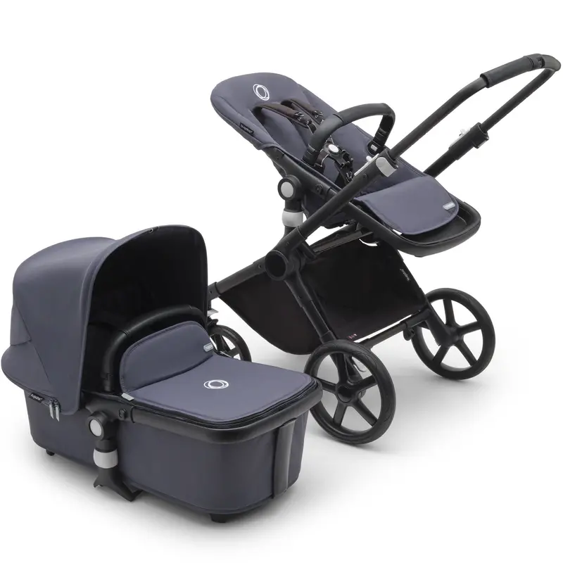 Bugaboo Fox Cub Maxi-Cosi Travel System In Black/Stormy Blue 3