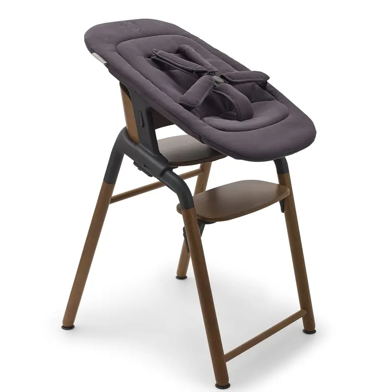 Bugaboo Giraffe Chair And Newborn Set In Wood Grey 1
