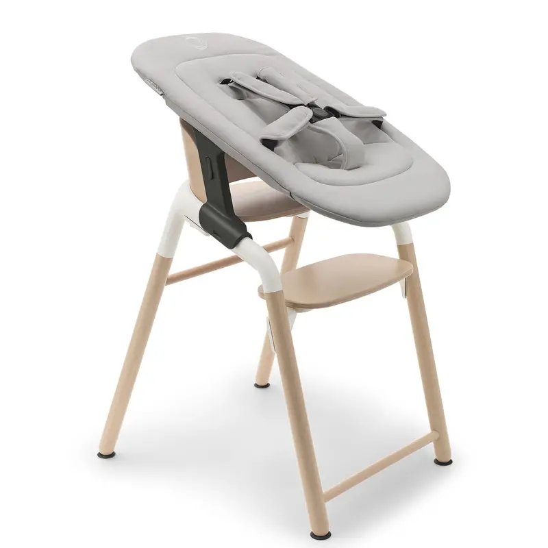 Bugaboo Giraffe Chair And Newborn Set In Wood White 1