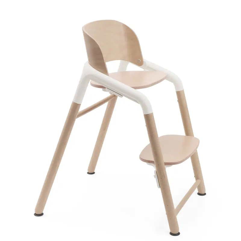 Bugaboo Giraffe Chair In Wood/White 1