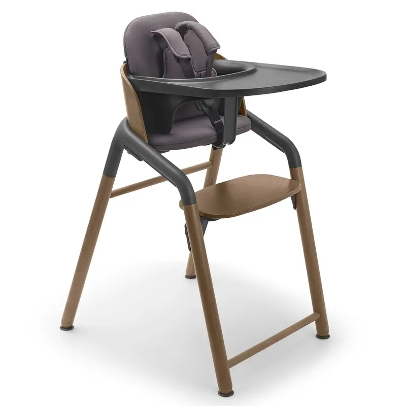Bugaboo Giraffe Highchair Infant Bundle In Wood Grey 1
