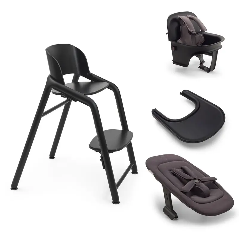Bugaboo Giraffe Ultimate High Chair Bundle In Black 1