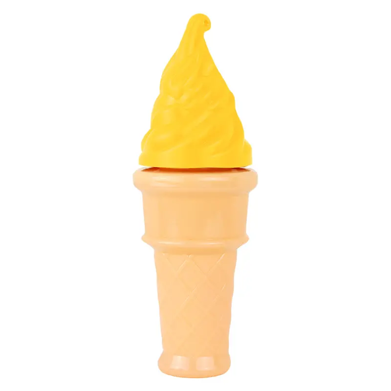 Burbujas En Forma De Cono De Helado, Color Amarillo, 100 Ml 2