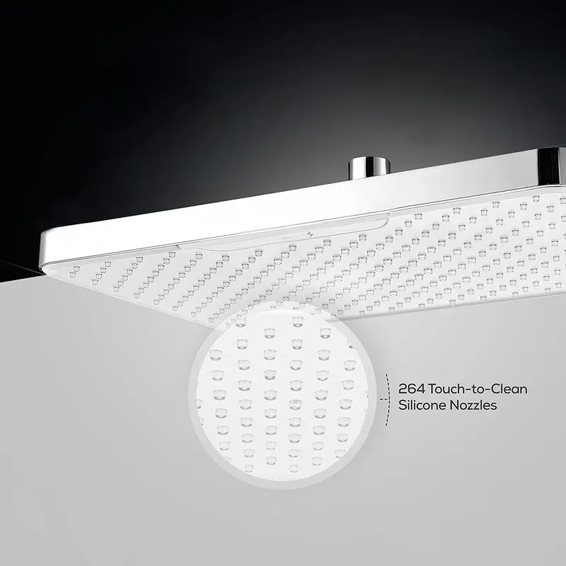 Cabezal De Ducha De Lluvia Rectangular De 12 Pulgadas, Sparkpod 1