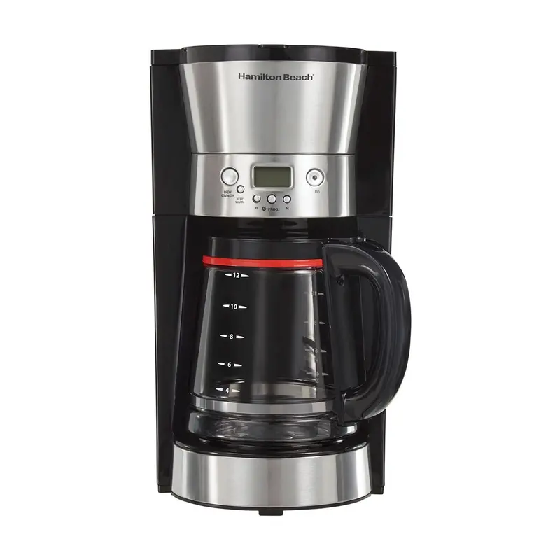 Cafetera Programable Hamilton Beach 12 Tazas Negra 46895 1