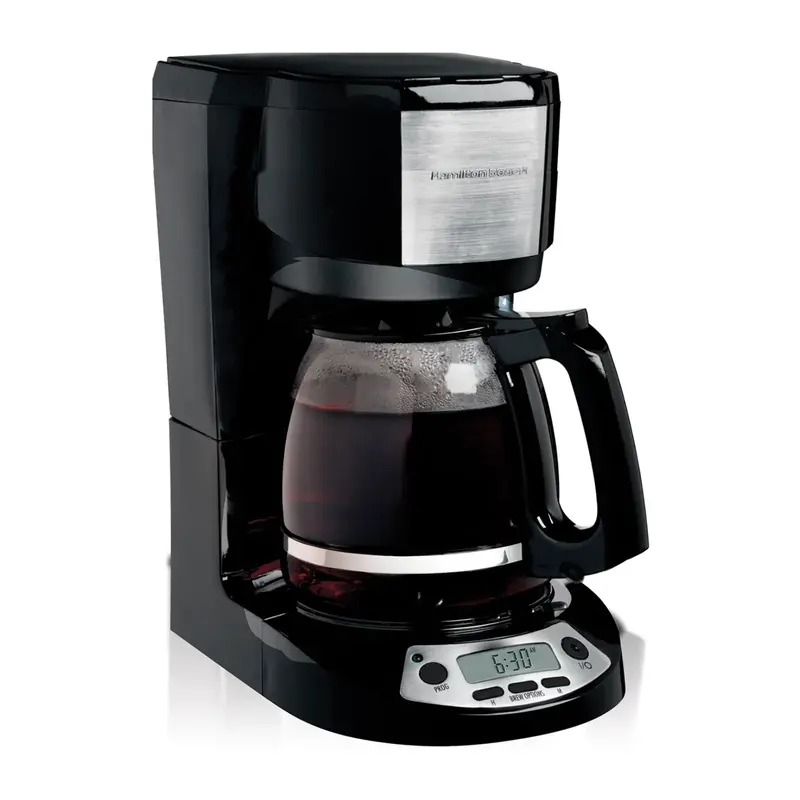 Cafetera Programable Hamilton Beach 12 Tazas Negra 49615 2
