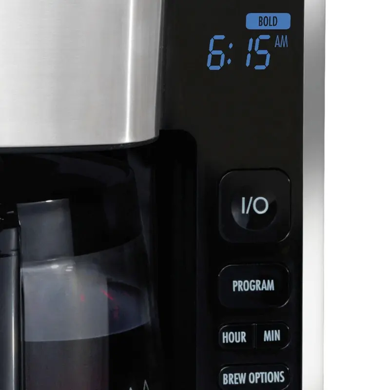 Cafetera Programable Hamilton Beach Frontfill 12 Tazas Negra 46321 2