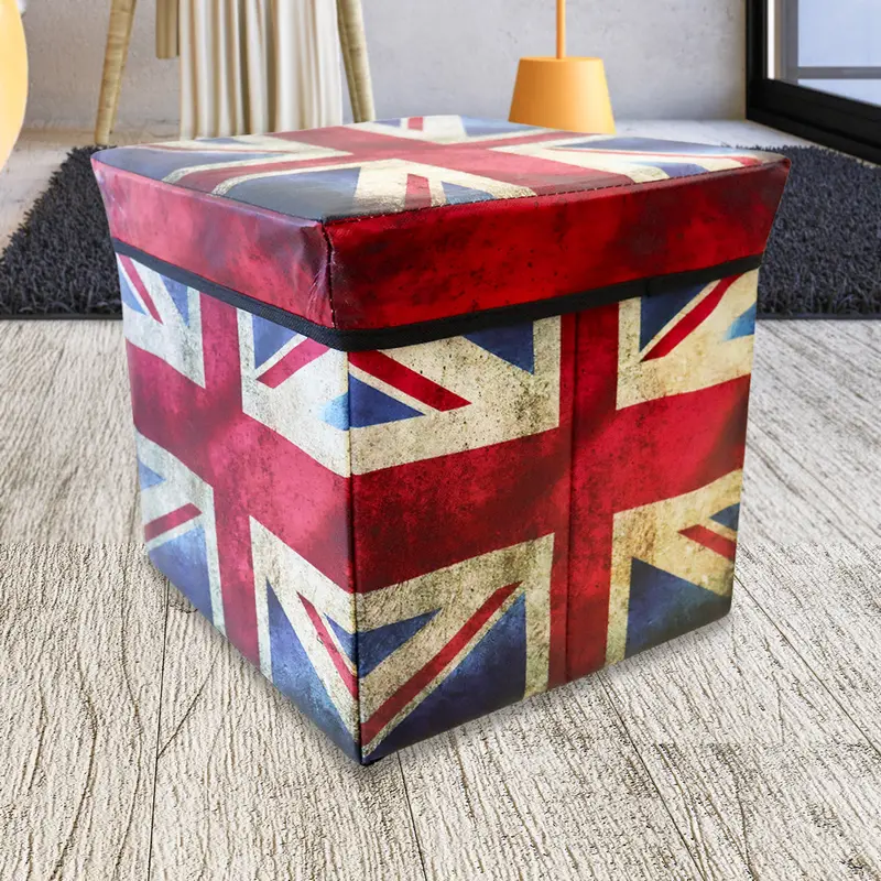 Caja Cuadrada Para Almacenamiento, Diseño De Inglaterra 1