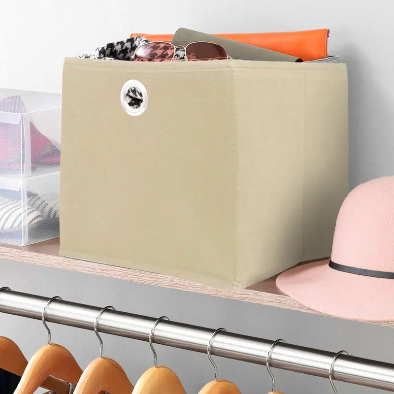 Caja Cuadrada Para Almacenamiento Inkanto, Organizador Non Woven 1