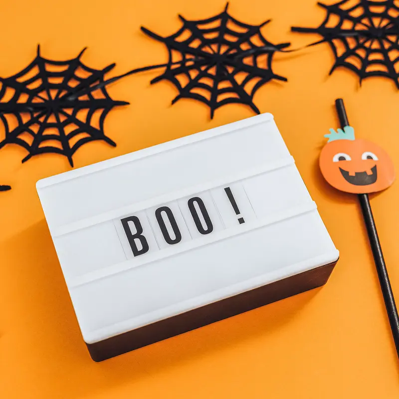 Caja De Luz Decorativa De Halloween 1