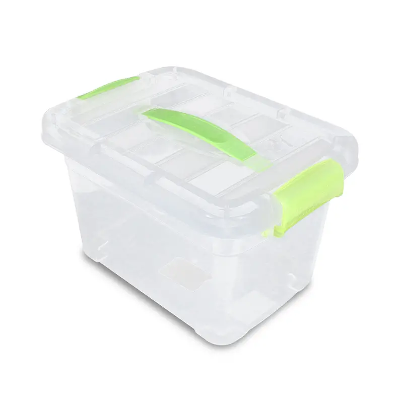 Caja De Plástico Venecia Color Amarillo 6L 2