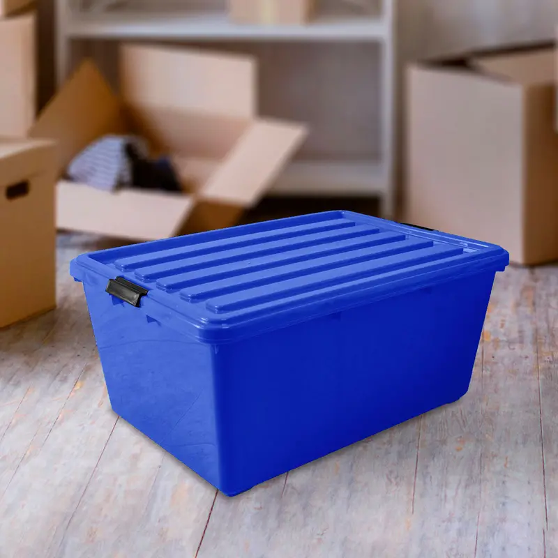 Caja Multiusos, Color Azul Rey, 68 L 1