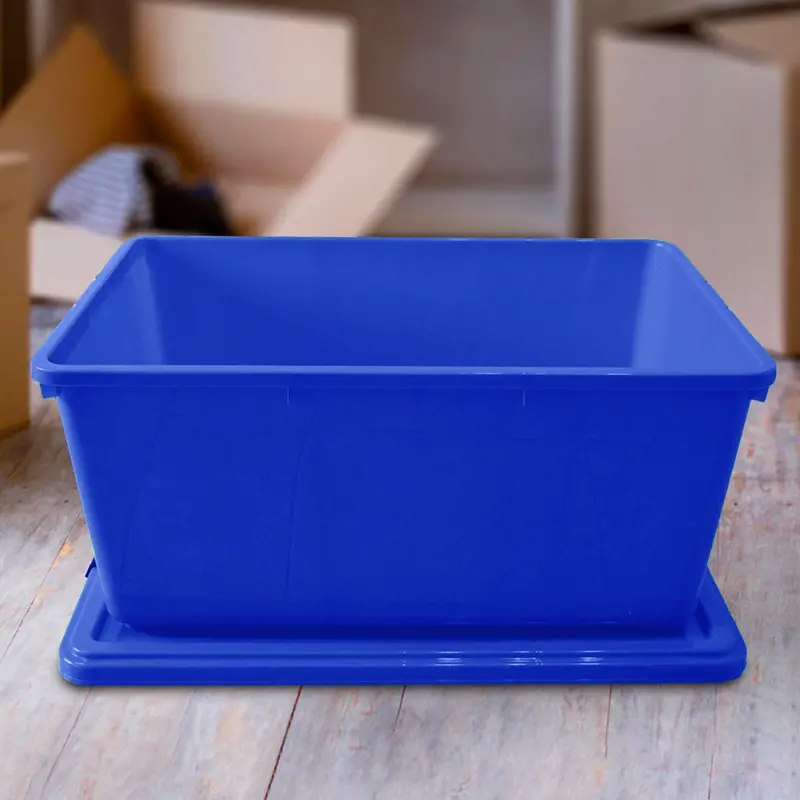 Caja Multiusos, Color Azul Rey, 68 L 2