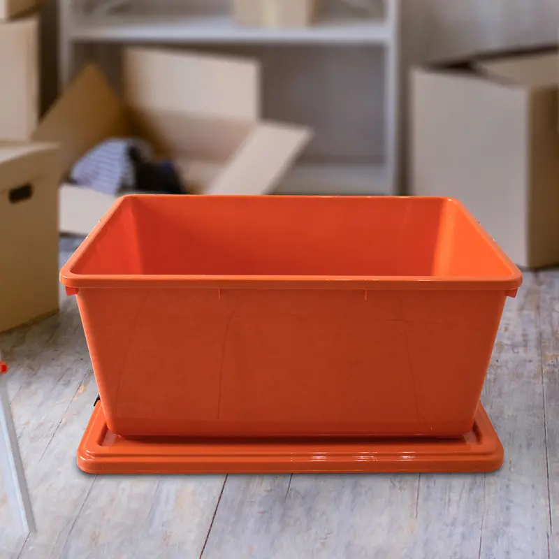 Caja Multiusos Color Naranja 68 Lt. 2