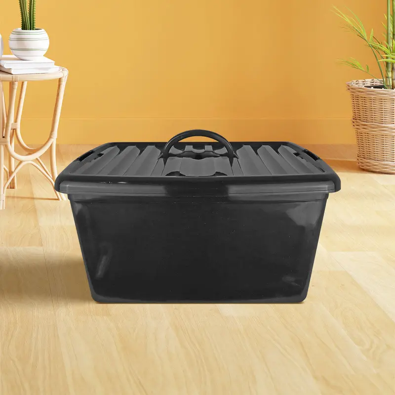 Caja Multiusos Color Negro 30L. 2