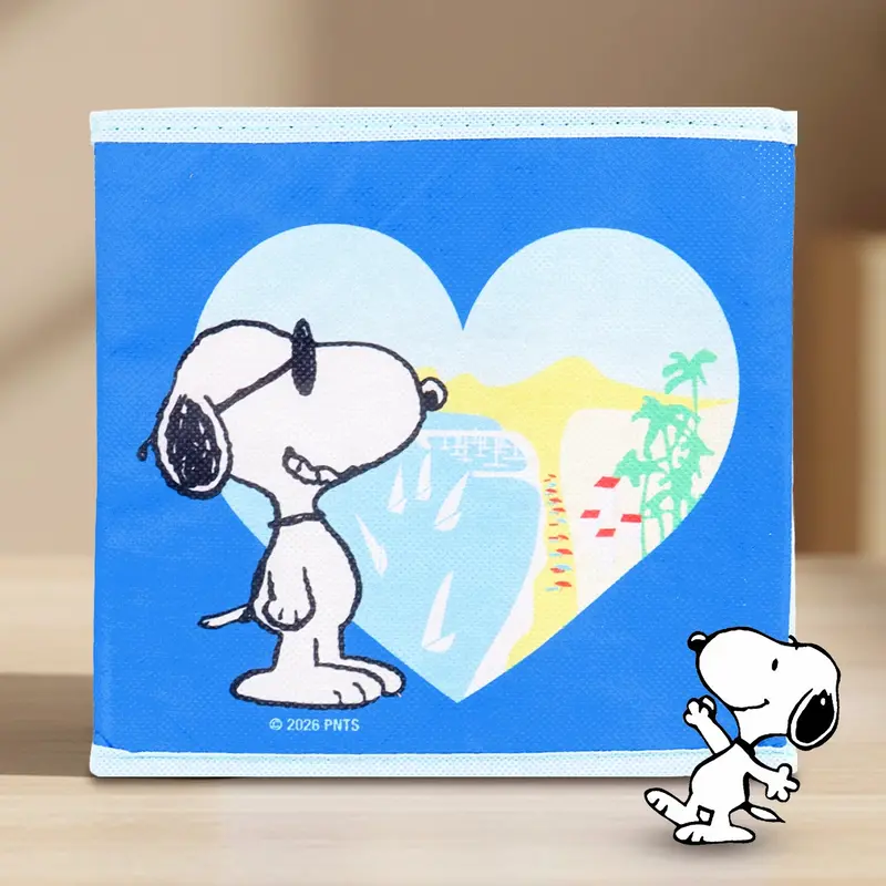 Caja Organizadora, Peanuts, Color Azul 2