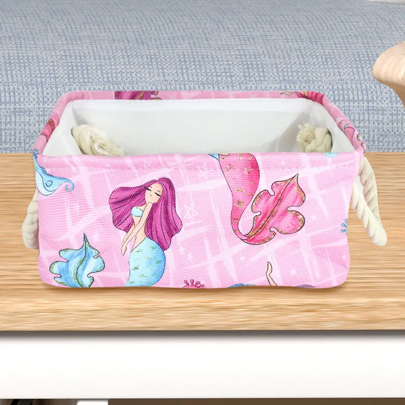 Caja Para Almacenamiento Color Rosa, Inkanto 2