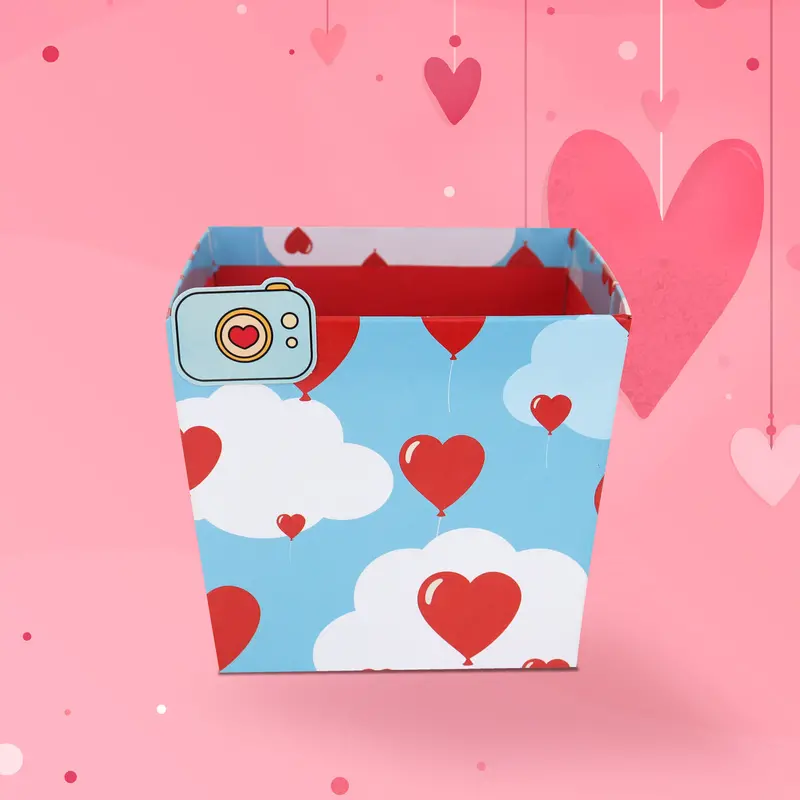 Caja Para Regalo, Color Azul 2