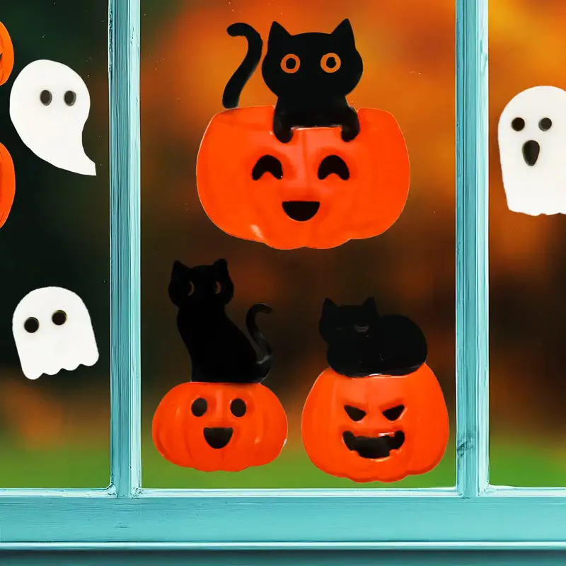 Calabaza Y Gatos, Gel Clings 2