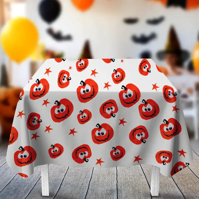 Calabazas, Mantel De Plástico Para Mesa 1