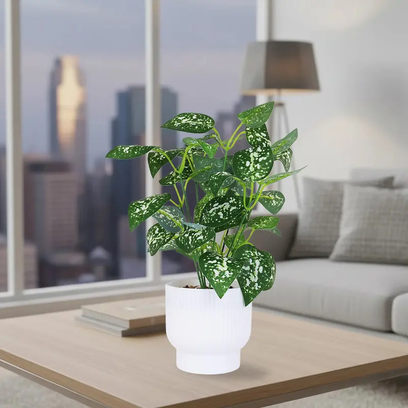 Calathea Artificial Con Maceta 1