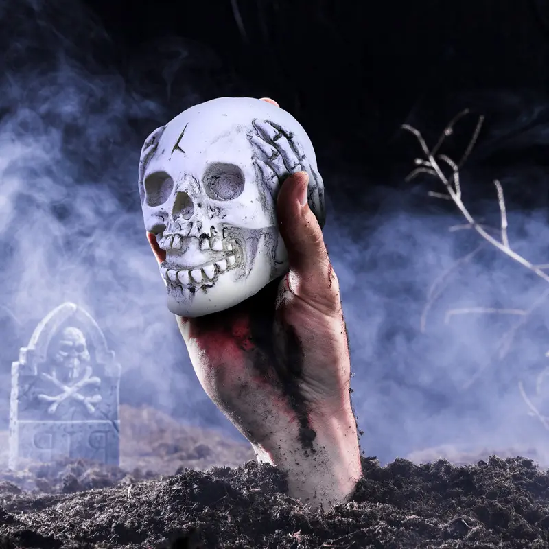Calavera Asombrada Para Decoración 1