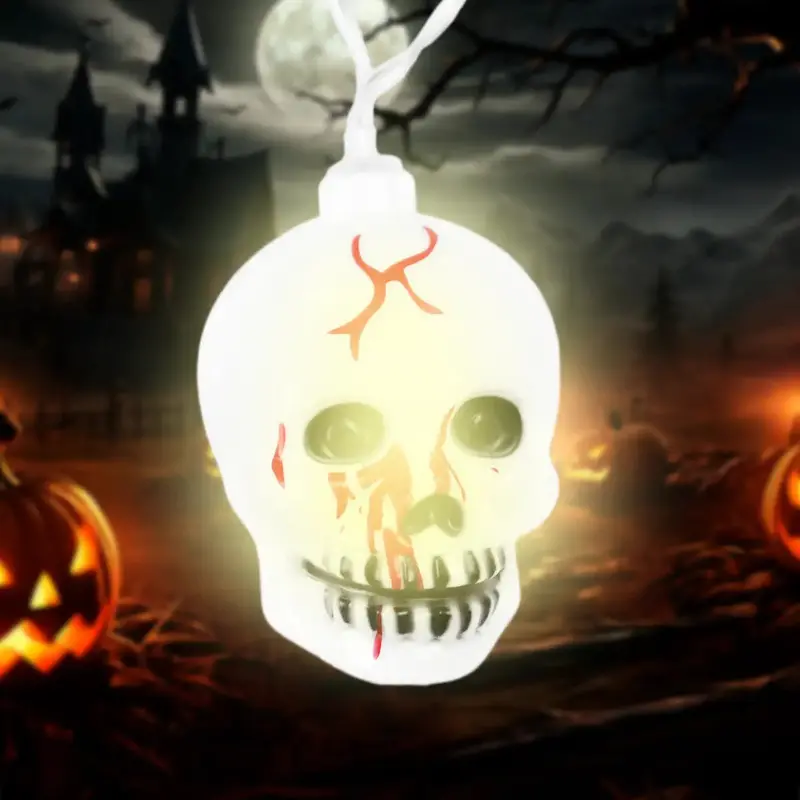 Calavera, Luces Led, Halloween 1