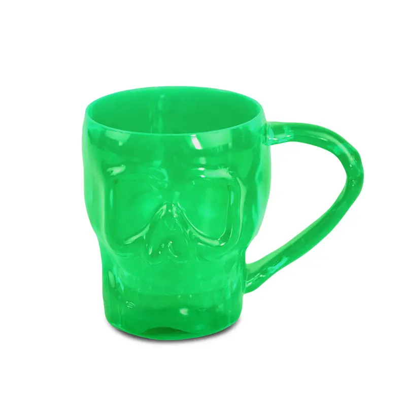 Calavera, Taza, Color Verde 2
