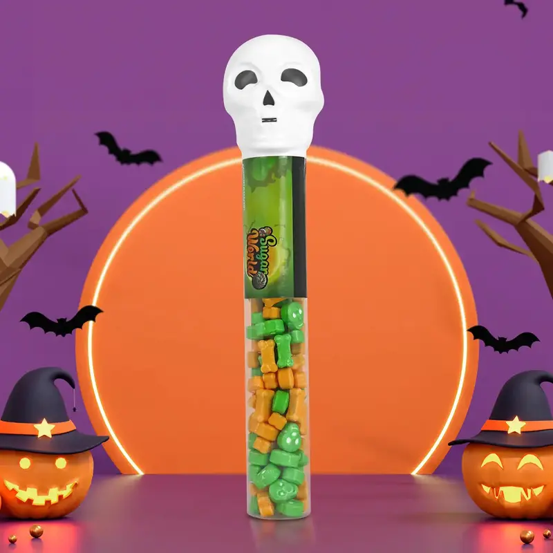 Calavera, Tubo De Dulces Macizos 1