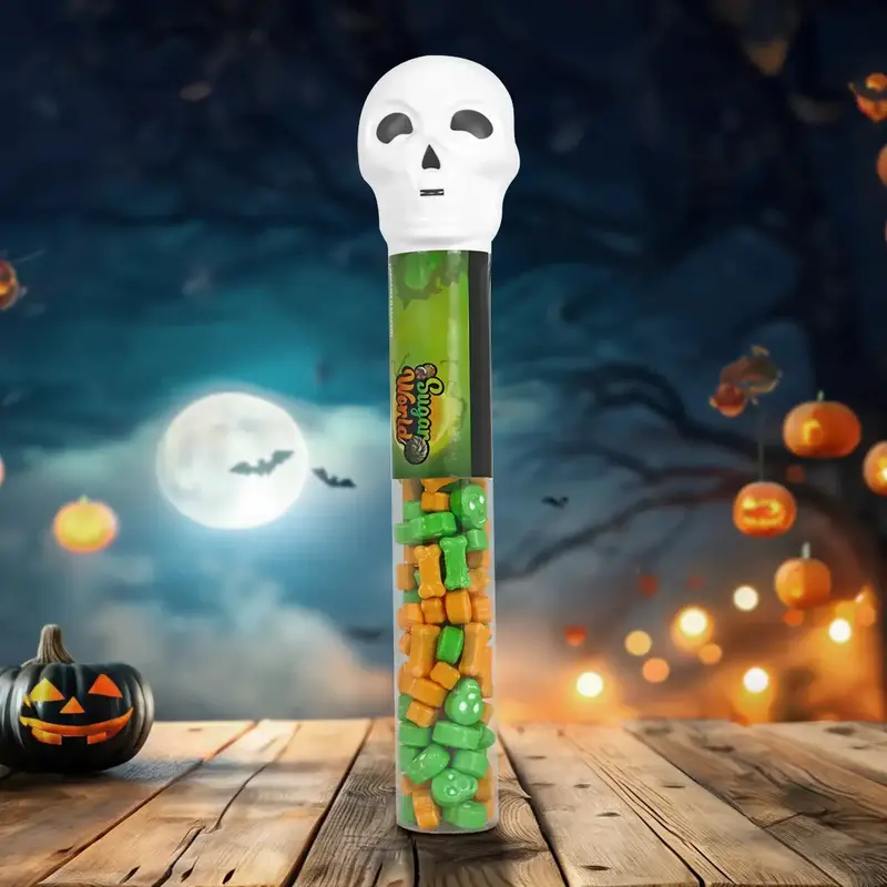 Calavera, Tubo De Dulces Macizos 2