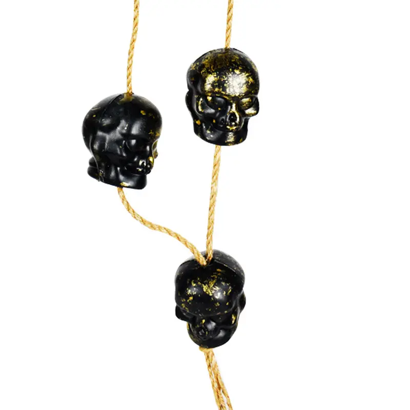 Calaveras, Collar, Color Oro 2