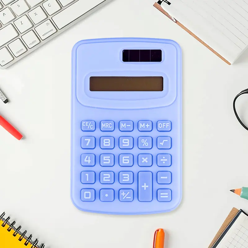 Calculadora Básica Color Azul 2